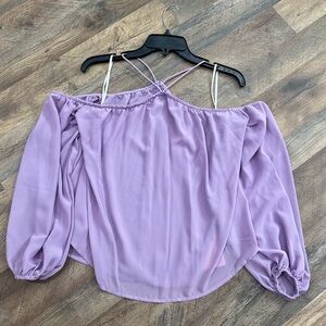 Cold shoulder blouse